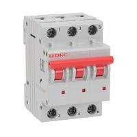 Выключатель автоматический модульный 3п C 50А 10кА MD63 YON MD63-3C50-10 - УПС инжиниринг