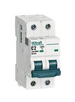 Выключатель автоматический модульный 2п C 2А 10кА ВА-105 DEKraft 13161DEK - УПС инжиниринг