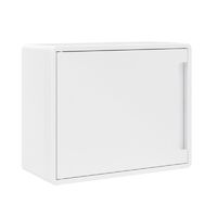 Щиток настенный FRAME 8мод. с бел. дверцей с 2 шинами PEN на 6 и 8 отверст. бел. DKC F08W1WW - УПС инжиниринг