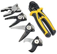 Пассатижи многофункциональные ARMA2L 3 K1 с насадками 4в1 IEK A2L3-NP10-K1-N04-04 - УПС инжиниринг