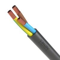 Провод TOKOV ELECTRIC ПВС 3х0.75(2х0.75+1х0.75) 380В Ч (бухта) (м) 1945487 - УПС инжиниринг