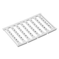 Маркировка для клемм ширина 5мм узкая для клемм Push-in бел. от 1 до 12 горизонтальная ориентация 1шт = карта из 96 маркеров (уп.10шт) DKC NUPUTUK-5F-1-12H - УПС инжиниринг