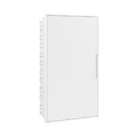 Щиток встраиваемый Фрейм (FRAME) 36мод. слаботочный с бел. дверцей с монтажн. платой в комплекте с 2 розетками Viva (арт. 45005) и 2 коробками PDD (арт. 10033) бел. DKC F36B4WW - УПС инжиниринг