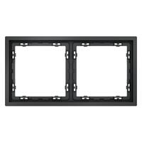 Рамка 2-м S70 пластик. графит Voltum VLS100207 - УПС инжиниринг