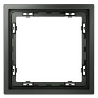 Рамка 1-м S70 пластик. титан Voltum VLS100106 - УПС инжиниринг