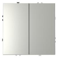 Переключатель проходной 2-кл. СП S70 10А механизм сталь Voltum VLS020305 - УПС инжиниринг