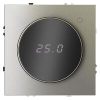 Терморегулятор электронный S70 с индикацией и датчиком для теплого пола механизм шелк Voltum VLS070104 - УПС инжиниринг