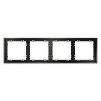 Рамка 4-м S70 пластик. титан Voltum VLS100406 - УПС инжиниринг