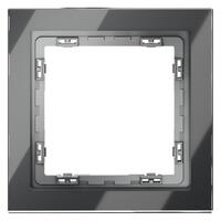 Рамка 1-м S70 стеклян. графит Voltum VLS110107 - УПС инжиниринг