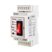 Термостат 7А для управления системой электрообогрева на кровлях/площадках/трубах с фиксирован. настройками в компл. с датчиком темпер. EXTHERM Th-Mini - УПС инжиниринг