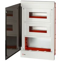 Щит распределительный со слаботочным отсеком MultiBox bs-24f встраиваемый пластиковый 24 модуля IP40 Эра Б0059317 - УПС инжиниринг