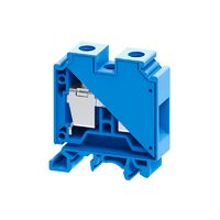 Клемма проходная винтовая OptiClip CTS-16-I-BU-76A-(0.2-16) син. КЭАЗ 289780 - УПС инжиниринг
