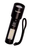 Фонарь ручной аккум. 10Вт LaserLED/широк.cвет/Li-ion 1200мА.ч алюм. КОСМОС (KOC134Lit) - УПС инжиниринг