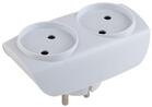 Разветвитель 2-м без заземл. 16А IP20 SP-2-W бел. Эра C0045520 - УПС инжиниринг