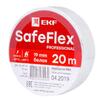 Изолента ПВХ 19мм (рул.20м) бел. SafeFlex EKF plc-iz-sf-w - УПС инжиниринг