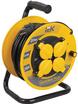 Удлинитель на катушке 4х20м с заземл. 16А IP44 Industrial plus УК20 3х1.5 термозащита IEK WKP15-16-04-20-44 - УПС инжиниринг