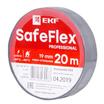 Изолента ПВХ 19мм (рул.20м) серо-стальн. SafeFlex EKF plc-iz-sf-st - УПС инжиниринг