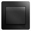 Выключатель 1-кл. СП Glossa 10А IP20 (сх. 1) 10AX в сборе антрацит SE GSL000712 - УПС инжиниринг