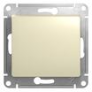 Кнопка нажимная 1-кл. СП Glossa 10А IP20 (сх. 1) 10AX механизм беж. SE GSL000215 - УПС инжиниринг