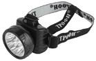 Фонарь аккумуляторный налобный TG9 9LED аккум. 4В 0.9А.ч ЗУ 220В (картон. упак.) Трофи C0045557 - УПС инжиниринг