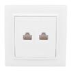 Розетка компьютерная 2-м СП Минск RJ45 бел. EKF ERK02-035-10 - УПС инжиниринг