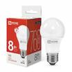 Лампа светодиодная LED-A60-VC 8Вт грушевидная 4000К нейтр. бел. E27 760лм 230В IN HOME 4690612024028 - УПС инжиниринг