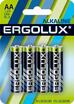 Элемент питания алкалиновый AA/LR6 1.5В Alkaline BL-4 (блист.4шт) Ergolux 11748 - УПС инжиниринг