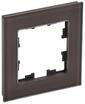 Рамка 1-м BRITE РУ-1-2-БрТБ стекло темн. бронза IEK BR-M12-G-K45 - УПС инжиниринг