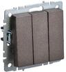 Выключатель 3-кл. СП BRITE ВС10-3-0-БрТБ 10А механизм бронза IEK BR-V30-0-10-K45 - УПС инжиниринг