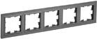 Рамка 5-м BRITE РУ-5-БрГ граф. IEK BR-M52-K53 - УПС инжиниринг