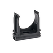 Держатель для труб (клипса) d32мм черн. (уп.50шт) Plast EKF derj-z-32-black - УПС инжиниринг