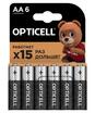 Элемент питания алкалиновый AA/LR6 (блист. 6шт) Basic Opticell 5051006 - УПС инжиниринг