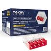 Клемма строительно-монтажная СМК 2273-204 EU2.5 414 4-проводная прозр. TOKOV ELECTRIC TKE-EU2.5-414/C100 - УПС инжиниринг