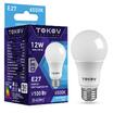 Лампа светодиодная 12Вт А60 6500К Е27 176-264В TOKOV ELECTRIC TKE-A60-E27-12-6.5K - УПС инжиниринг
