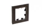 Рамка 1-м AtlasDesign Nature стекло мокко SE ATN320601 - УПС инжиниринг