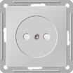 Розетка 1-м СП W59 16А IP20 без заземл. защ. шторки механизм бел. SE RS16-151-1-86 - УПС инжиниринг