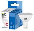 Лампа светодиодная ECO MR16 софит 5Вт 230В 6500К GU5.3 IEK LLE-MR16-5-230-65-GU5 - УПС инжиниринг