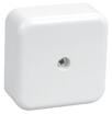 Коробка распаячная ОП 50х50х20 IP20 КМ41206-01 (4 клем. 3кв.мм) бел. IEK UKO10-050-050-020-K01 - УПС инжиниринг