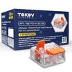 Клемма строительно-монтажная СМК компактная 221-413 PCT-413 3-проводная TOKOV ELECTRIC TKE-PCT-413/C100 - УПС инжиниринг