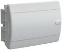 Корпус ЩРВ-П-12 UNION Compact IP41 бел. дверь пластик. IEK UIC-KP13-V-12-41-K01 - УПС инжиниринг