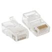 Коннектор RJ45 (8P8C) кат.5E неэкранир. TERACOM универс. (уп.10шт) EKF TRC-PLUG-5EUTP-10 - УПС инжиниринг