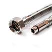 Подводка гибкая М10х18-1/2дюйм 100см для смесителей (компл. 2шт) VALFEX S/S M10х18-F1/2" 100 сm - УПС инжиниринг
