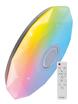 Светильник светодиодный PREMIUM DIAMOND-RGB 75Вт 230В 3000-6500К 6000лм IP40 502х83мм настенно-потолочный управляемый с пультом ДУ с RGB подсветкой и BT колонкой КОСМОС KSDiamRGBmus75W - УПС инжиниринг