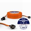 Удлинитель-шнур 1х30м с заземл. 6А IP20 3х0.75 TOKOV ELECTRIC TKE-SS30-075-Z - УПС инжиниринг