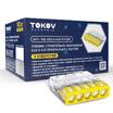 Клемма строительно-монтажная СМК 2273-245 EU2.5 415 5-проводная с пастой TOKOV ELECTRIC TKE-EU2.5-415-P/C100 - УПС инжиниринг