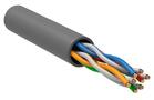 Кабель витая пара U/UTP кат.5E 4х2х24AWG solid CU PVC сер. (м) GENERICA BC1-C5E04-111-305-G - УПС инжиниринг