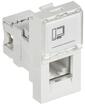 Розетка компьютерная 1-м 1мод. RJ45 кат.5E UTP механизм PRIMER IEK CKK-40D-RI1-K01 - УПС инжиниринг
