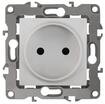 Розетка 1-м СП Эра12 12-2105-01 16А IP20 16AX 250В 2P механизм бел. Эра Б0018254 - УПС инжиниринг