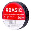 Изолента класс А 0.18х19мм (рул.20м) черн. EKF plc-iz-a-b - УПС инжиниринг
