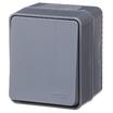 Выключатель 1-кл. AtlasDesign Profi54 IP54 ОП кнопочный 10АХ антрацит SE ATN544015 - УПС инжиниринг